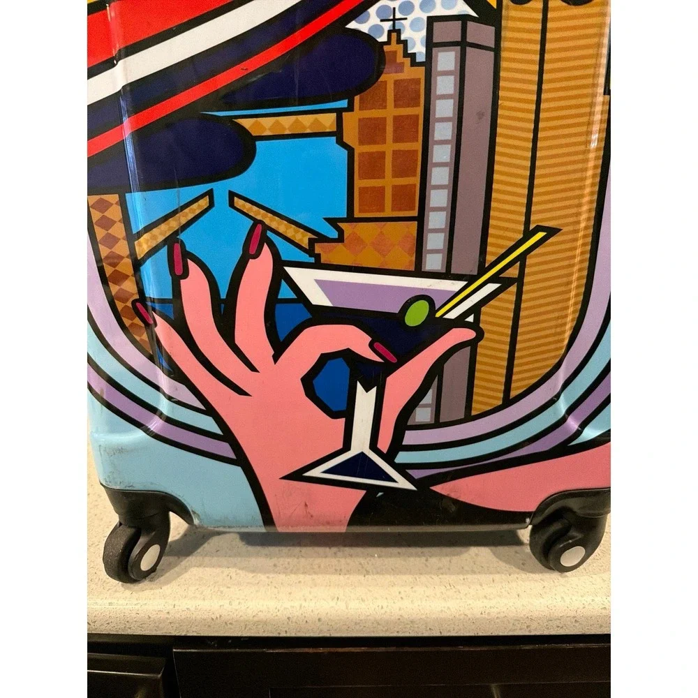 Jozza Airplane Spinner Luggage‎ 24 Inches Hardside